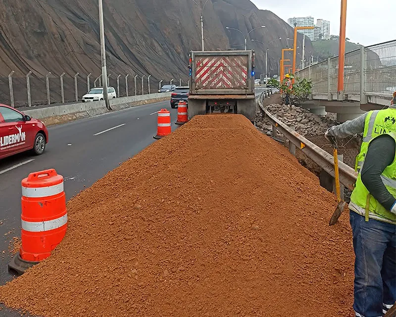 Afirmado seleccionado para relleno y conformación de plataformas