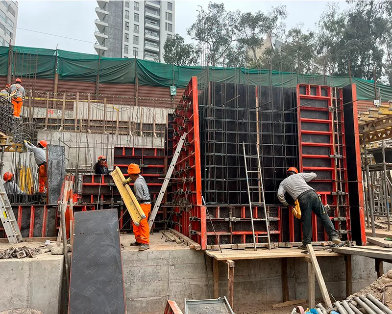Obras civiles y estructuras para proyectos de construcción