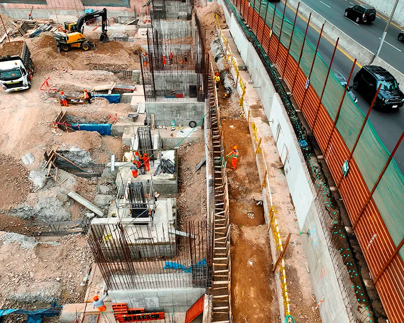 Proceso constructivo en obras civiles y movimiento de tierras