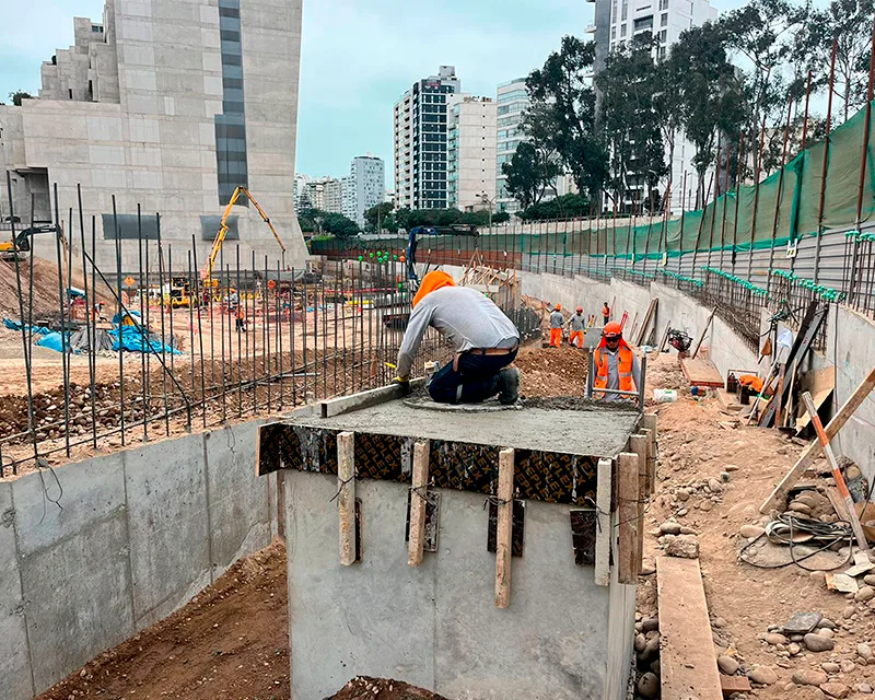 Infraestructura y obras civiles en ejecución